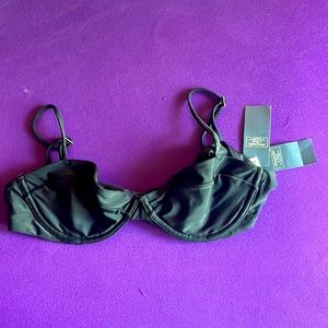 Abercrombie and Fitch black bikini top